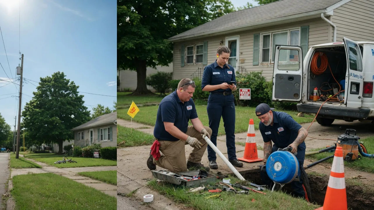 Sewer Line Repair in Paloma, IL near me